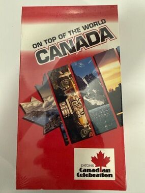 On Top of the World Canada VHS (Eaton’s Canada 125) Sealed Travel Documentary